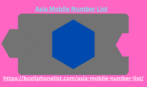 Asia Mobile Number List