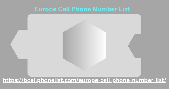 Europe Cell Phone Number List