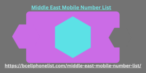 Middle East Mobile Number List