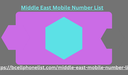 Middle East Mobile Number List