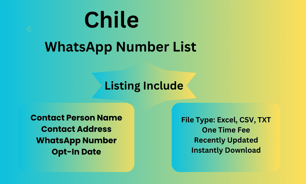 Chile whatsapp number list