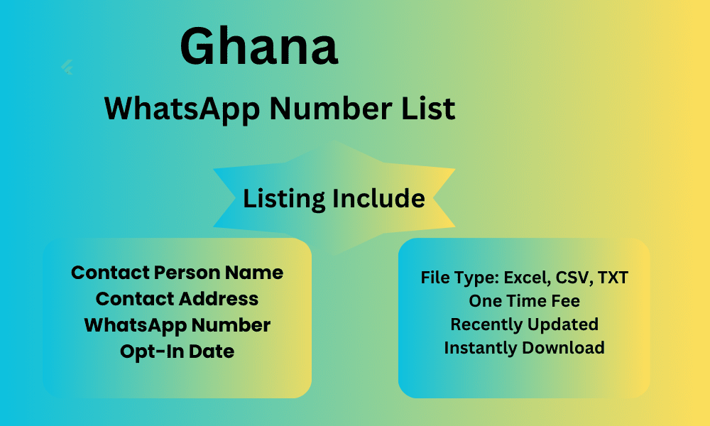 Ghana whatsapp number list
