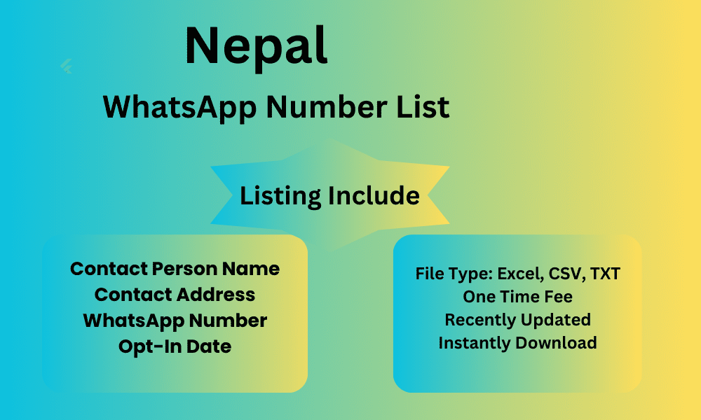 Nepal whatsapp number list